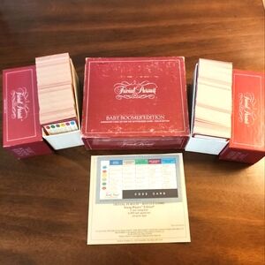 Board Game Trivial Pursuit Baby Boomer Edition, card set for master game